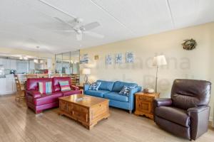 Beachfront 2nd floor unit. 2 bedroom 2 bath private balcony with sweeping ocean view