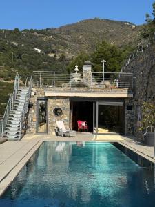 Villalino Tre Palme, Pool, 2 Schlafzimmer, 2 Bäder, Pool, Terrasse, Outdoor Fitness