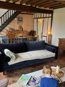 Maisons de vacances Country house - 75 min to Paris : photos des chambres