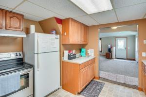 Serene Devils Lake House with Deck and Fire Pit!