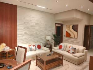 luxury apartment with private rooftop overlooking a stunning city center view