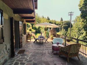 Mountain house with private garden