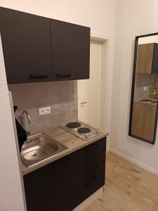 Business Apartment mit neuem Bad WLAN Smart-TV Küche