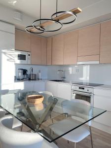 New Sky High LR, 1BR, 1BA, Sauna, GBalcony, 45m2, 12krs