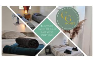 Appartements Maison La Rose des Vents, avec WIFI, proche plage et commerces : photos des chambres