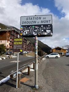 Le pied des pistes, studio 5 pers, balcon sud est, vue sur les montagnes
