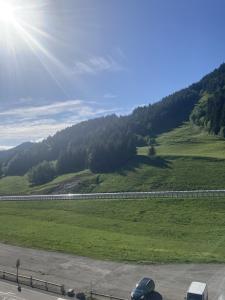 Appartements Le pied des pistes, studio 5 pers, balcon sud est, vue sur les montagnes : photos des chambres