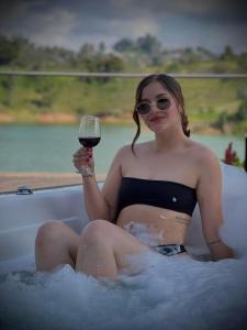 Finca con jacuzzi a 15min de Guatape