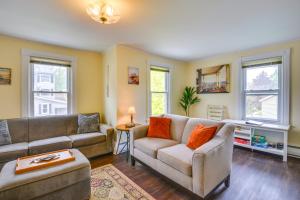 Walk to St Lawrence River Clayton Apt with Porch!