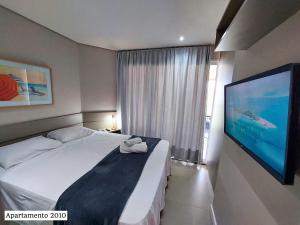 Book Santos - Unique Andar Alto com Sacada ampla e a Melhor Vista Mar