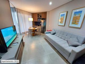 Book Santos - Unique Andar Alto com Sacada ampla e a Melhor Vista Mar