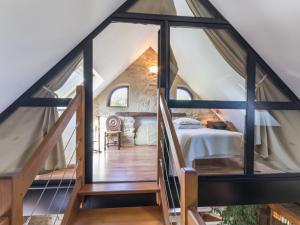Maisons de vacances Gite familial renove avec jardin, activites exterieures et recharge electrique a Mesquer - FR-1-306-843 : photos des chambres