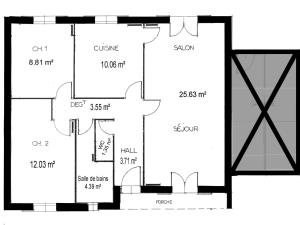 Gîte indépendant avec jardin clos, au calme, près de La Baule et Nantes - FR-1-306-882
