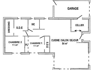 Maisons de vacances Gite moderne avec confort, pres de la mer, jardin clos, garage, WiFi, et equipements bebe - FR-1-306-1173 : photos des chambres