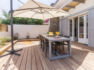 Gîte cosy bord de mer avec spa à 5 min de la plage et commerces, 2 terrasses, idéal famille et bébé - FR-1-306-1192