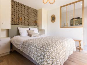 Maisons de vacances Maison moderne et lumineuse a 900m de la plage, jardin prive, terrasse, barbecue et 2 velos adultes inclus. - FR-1-306-1204 : photos des chambres