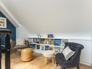Maisons de vacances Maison moderne et lumineuse a 900m de la plage, jardin prive, terrasse, barbecue et 2 velos adultes inclus. - FR-1-306-1204 : photos des chambres