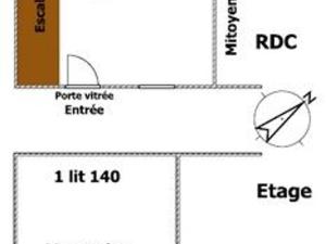 Maisons de vacances Charmant studio renove avec mezzanine, cour privative et parking a Rochetrejoux - FR-1-426-479 : photos des chambres