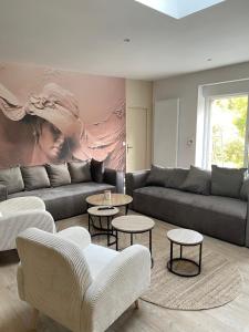 Appartements Appartement dans un moulin avec terrasse : photos des chambres