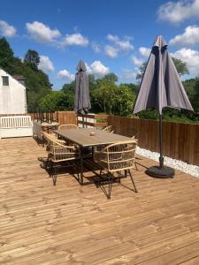 Appartement dans un moulin avec terrasse