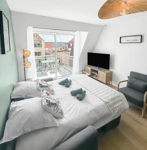 Appartements Paloma - Appartement Stella-plage en centre-ville : photos des chambres