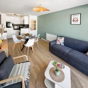 Appartements Paloma - Appartement Stella-plage en centre-ville : photos des chambres