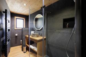 Maisons de vacances Le Refuge Cal Chalon , chalet de luxe au coeur du village : photos des chambres