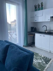 Apartament z tarasem przy lesie Reda