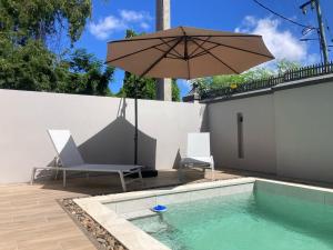 Mont Choisy Garden Patio Apartment Close to Beach