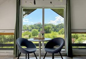 Deerwood-Sky Attic with Bled Castle View-NO KITCHEN