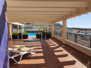 Ocean Vista Elegant Two Bedroom Duplex with Sea Views fromTerraces Great Location in Palm Mar