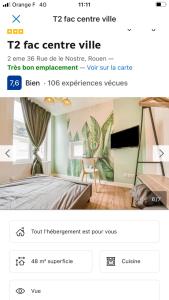 Appartements F2 proche commodite : photos des chambres