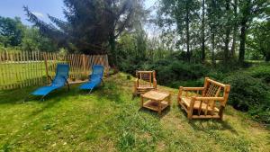 Bel appartement avec jardin à la campagne