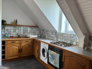 Bel appartement avec jardin à la campagne