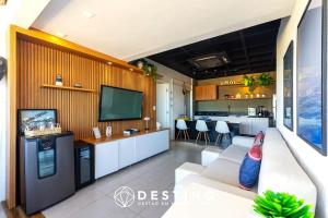 Cobertura Beira-Mar, Vista para o Mar, Barra Bali! | Luxo | 3 Quartos | Destino BSM 402