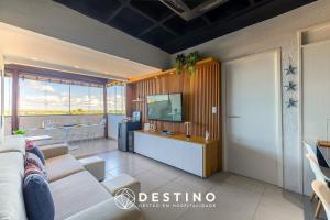 Cobertura Beira-Mar, Vista para o Mar, Barra Bali! | Luxo | 3 Quartos | Destino BSM 402