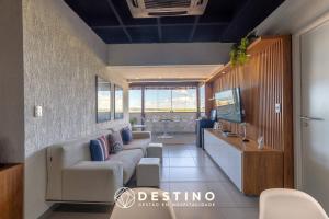 Cobertura Beira-Mar, Vista para o Mar, Barra Bali! | Luxo | 3 Quartos | Destino BSM 402
