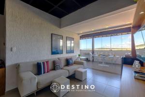 Cobertura Beira-Mar, Vista para o Mar, Barra Bali! | Luxo | 3 Quartos | Destino BSM 402