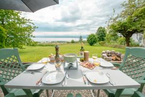 Chalet vue Alpes et lac