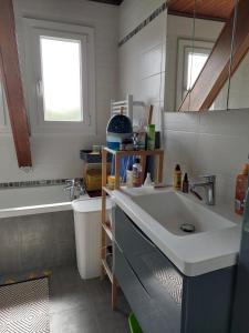 Sejours chez l'habitant DZ am EUROAIRPORT Basel Mulhouse, 20 min Fussweg : photos des chambres