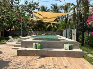 Costa azul para 15 personas con barbacoa y piscina