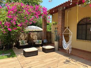 Costa azul para 15 personas con barbacoa y piscina