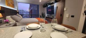 Rbk° Nuevo estudio con aire acondicionado en Stgo.