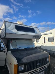 Autocaravana para pasar la noche