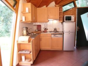 Ecological home surrounded by nature