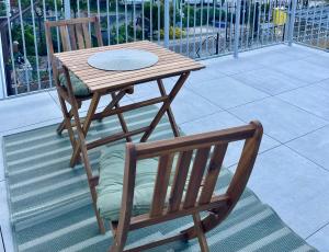 Apartament z tarasem przy lesie Reda