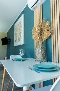 Chalets La Tiny L Loches, proche Zoo de Beauval : photos des chambres