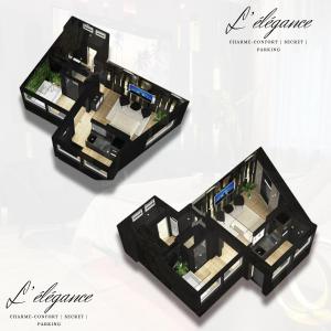 Lélégance - Charme - Secret - Jacuzzi - Parking