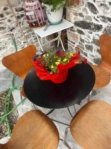 Traditional stone house in Mytilene