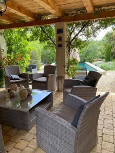 Appartements LES SANTOLINES - Studio a la campagne : photos des chambres